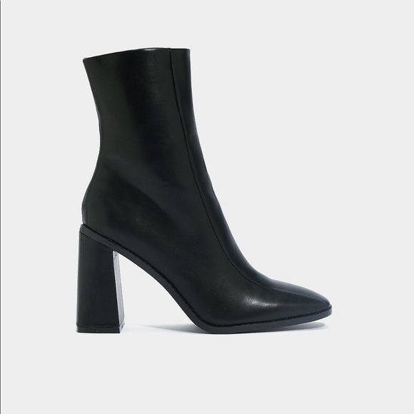 Nasty Gal Square Up Sock Boot - Picture 1 of 9